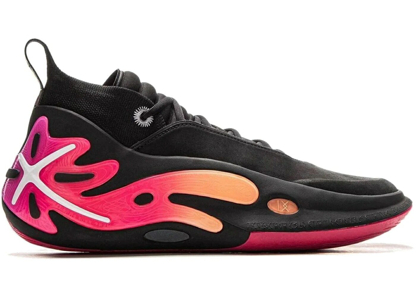 リーニン ウェイド 黒いこと 黒いこと スニーカー メンズ LI-NING WAY OF WADE 11 SUNRISE / BLACK MULTI COLOR