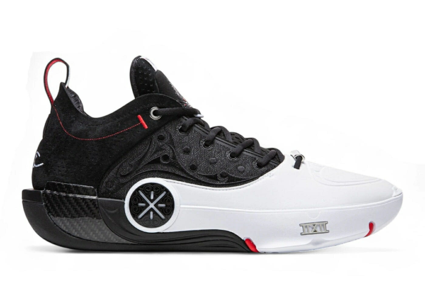 リーニン ウェイド 黒いこと 黒いこと 白いこと 白いこと スニーカー メンズ LI-NING WAY OF WADE 12 LUX ANNOUNCEMENT / BLACK WHITE