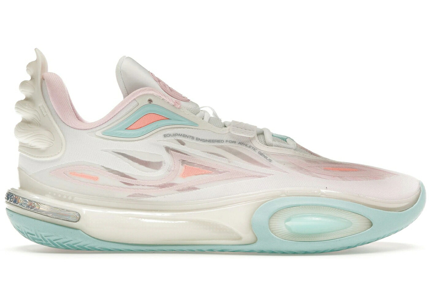 リーニン ウェイド シティ 白いこと 白いこと サクラ色 青み 青色 スニーカー メンズ LI-NING WADE ALL CITY 11 V2 FAMILY LOVE / WHITE PINK BLUE