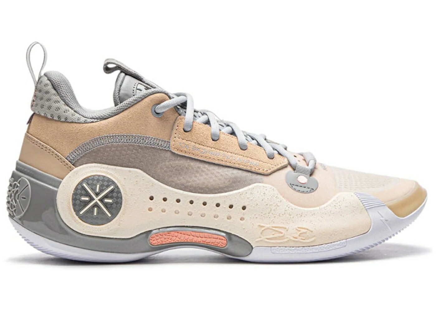 リーニン ウェイド 橙 オレンジ色 スニーカー メンズ LI-NING WAY OF WADE 10 LOW ORIGIN / LIGHT ORANGE