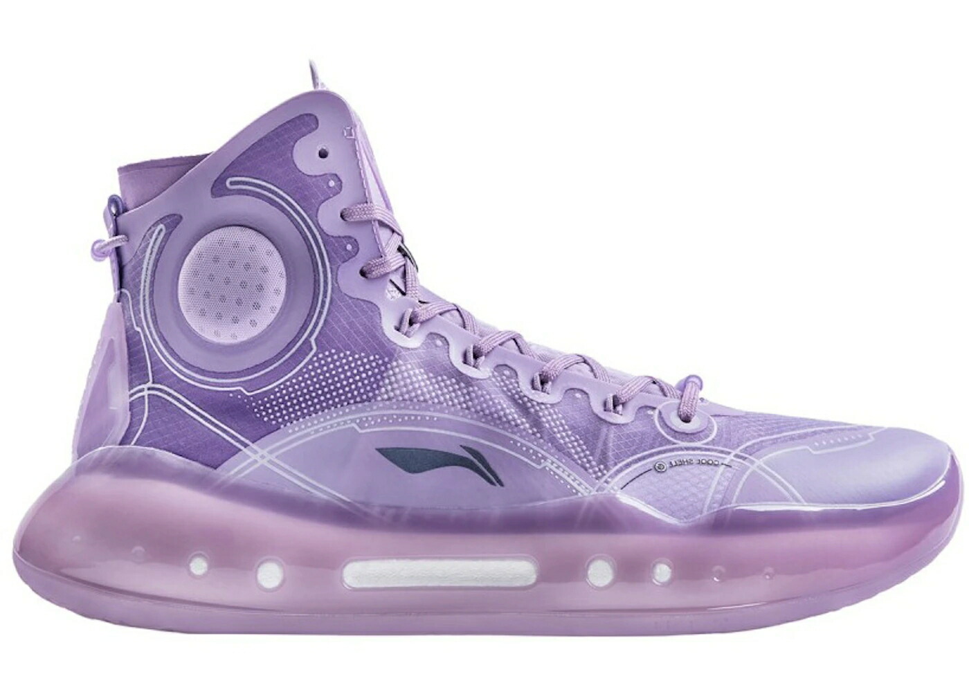 リーニン 紫 パープル スニーカー メンズ LI-NING YUSHUAI 14 LAVENDER / PURPLE PURPLE