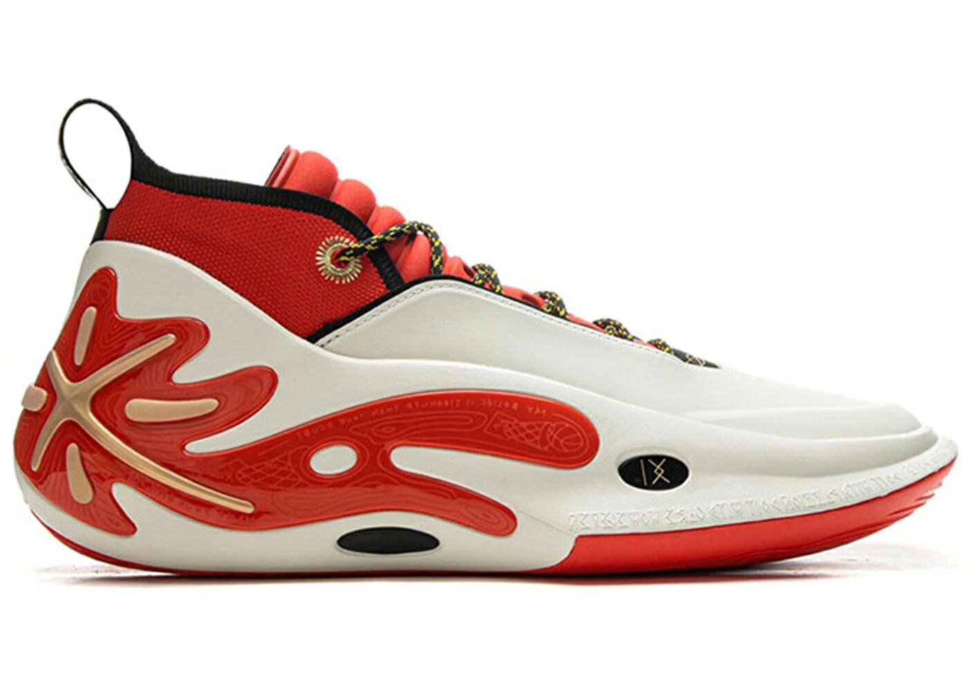 リーニン ウェイド 白いこと 白いこと 赤 赤いこと 黒いこと 黒いこと スニーカー メンズ LI-NING WAY OF WADE 11 OVERTOWN / WHITE RED BLACK