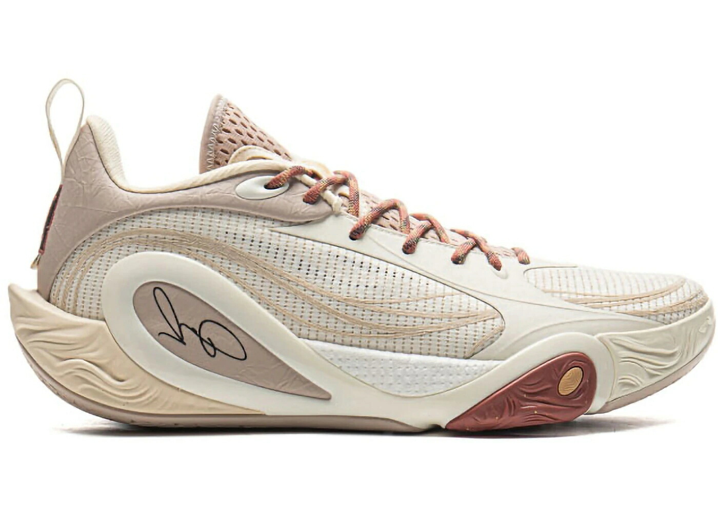リーニン ウェイド ラッセル ベージュ 銅色 コッパー DANGELO スニーカー メンズ LI-NING WAY OF WADE RUSSELL DLO 1 THE FIRST PICK / BEIGE COPPER