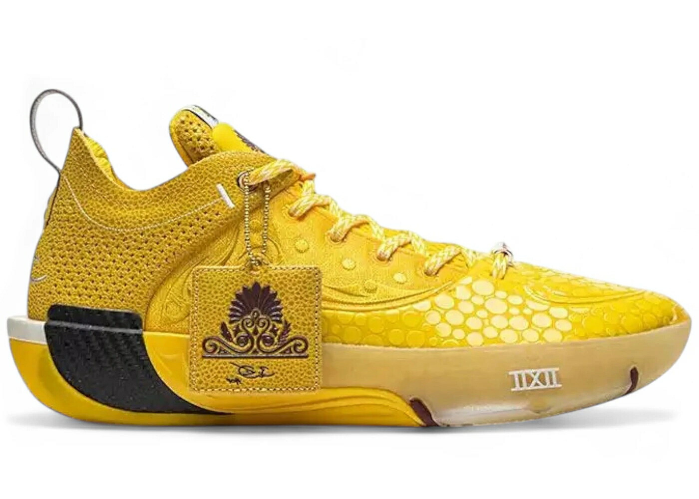 リーニン ウェイド 黄色 イエロー 黒色 ブラック スニーカー メンズ LI-NING WAY OF WADE 12 LUX STINGRAY / YELLOW BLACK