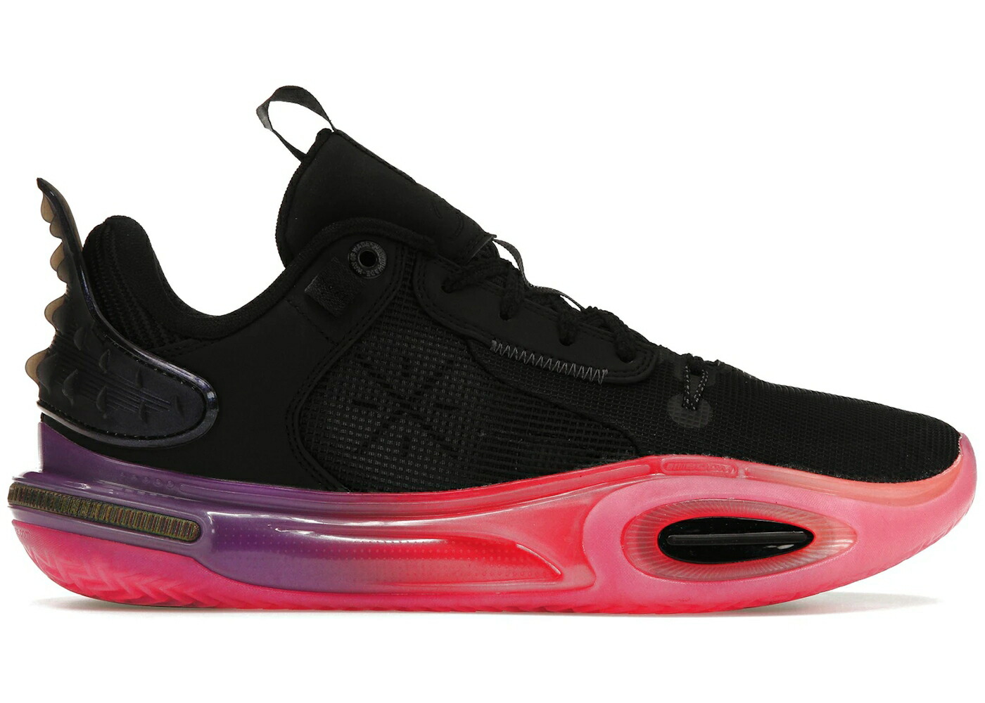 リーニン ウェイド シティ 黒いこと 黒いこと さくら色 紫 パープル スニーカー メンズ LI-NING WADE ALL CITY 11 SUNRISE / BLACK PINK PURPLE メンズ靴-靴