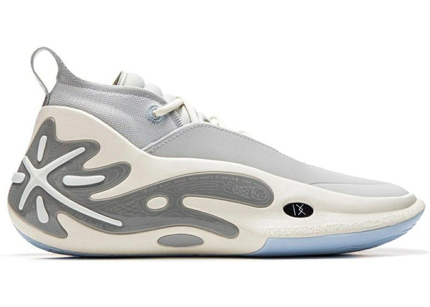 リーニン ウェイド チーム 白色 ホワイト 灰色 グレー スニーカー メンズ LI-NING WAY OF WADE 11 TEAM NO SLEEP / WHITE GREY