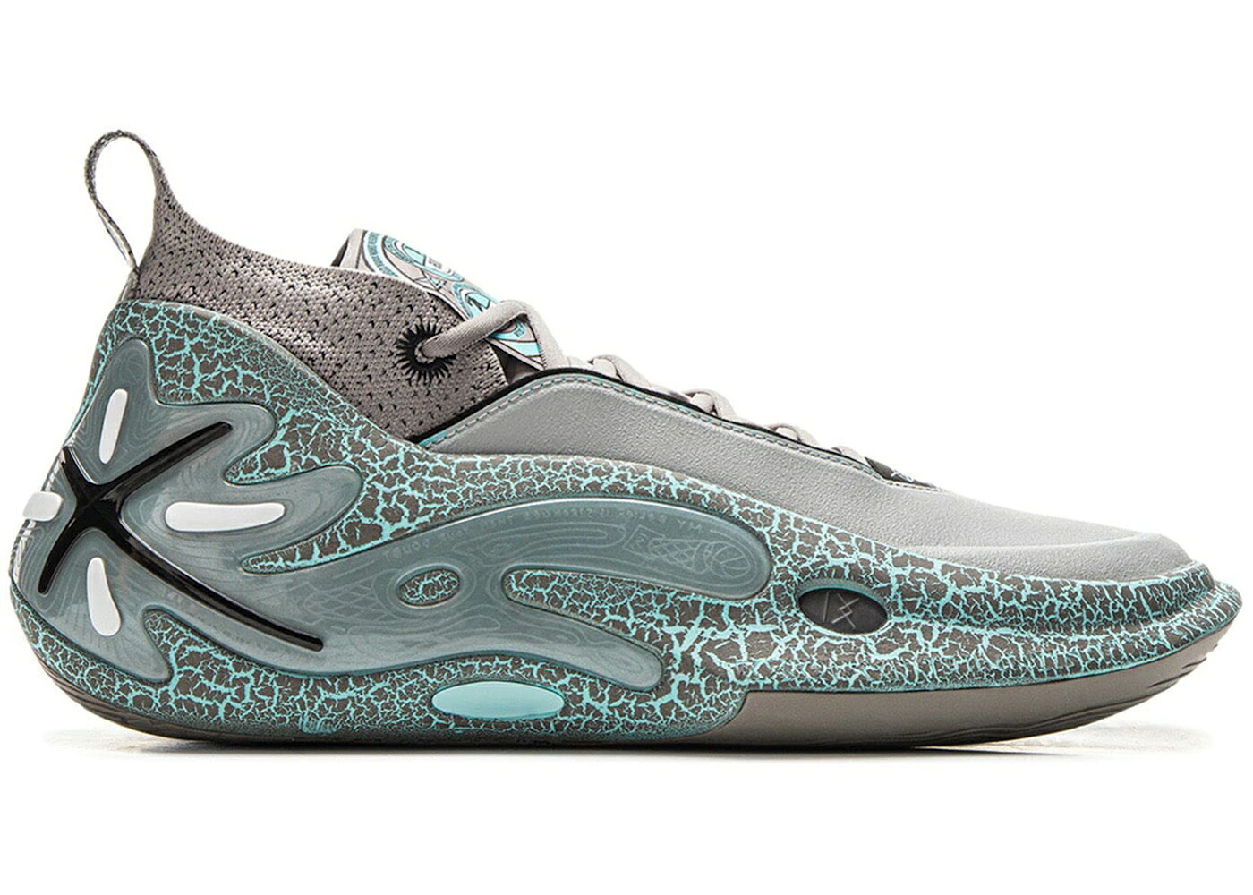 リーニン ウェイド 薄墨色 薄墨色 緑 緑であること スニーカー メンズ LI-NING WAY OF WADE 11 STATUE GREY / GREY GREEN