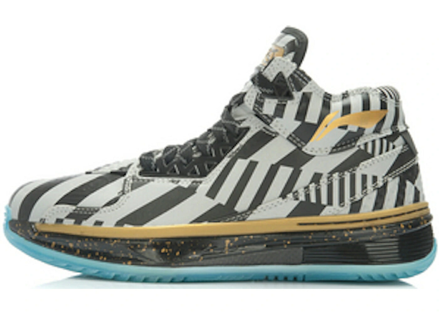 リーニン ウェイド 黒いこと 黒いこと しろがね色 しろがね色 ゴールド スニーカー メンズ LI-NING WAY OF WADE 2 BIRTHDAY / BLACK SILVER GOLD 靴-スニーカー