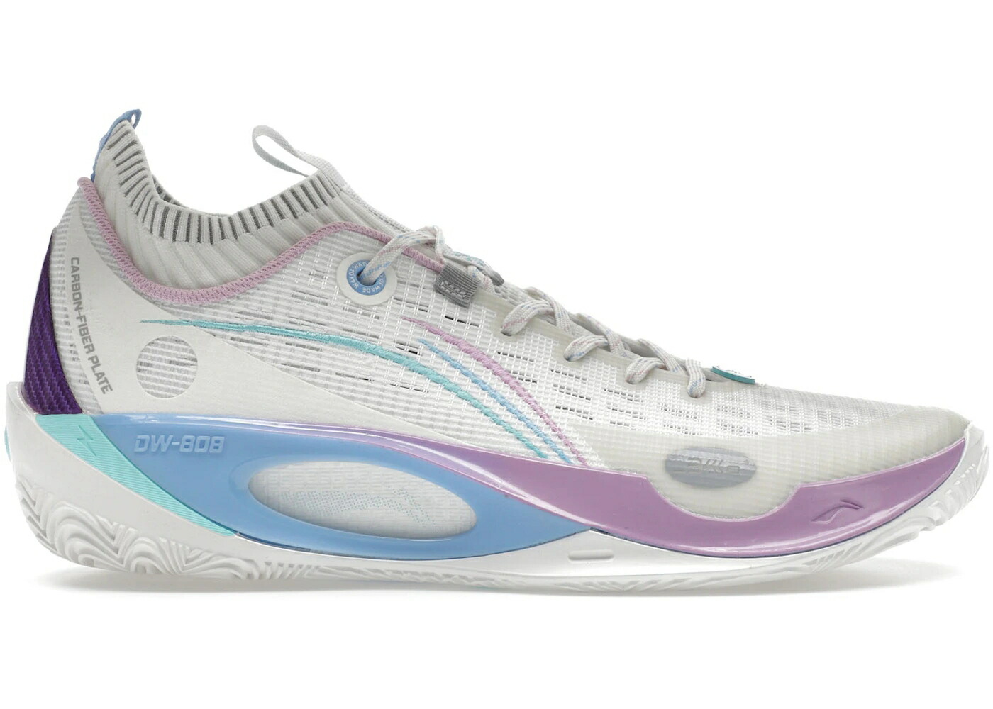 リーニン ウェイド ウルトラ 白色 ホワイト スニーカー メンズ LI-NING WADE 808 2 ULTRA FAMILY LOVE / WHITE COTTON CANDY