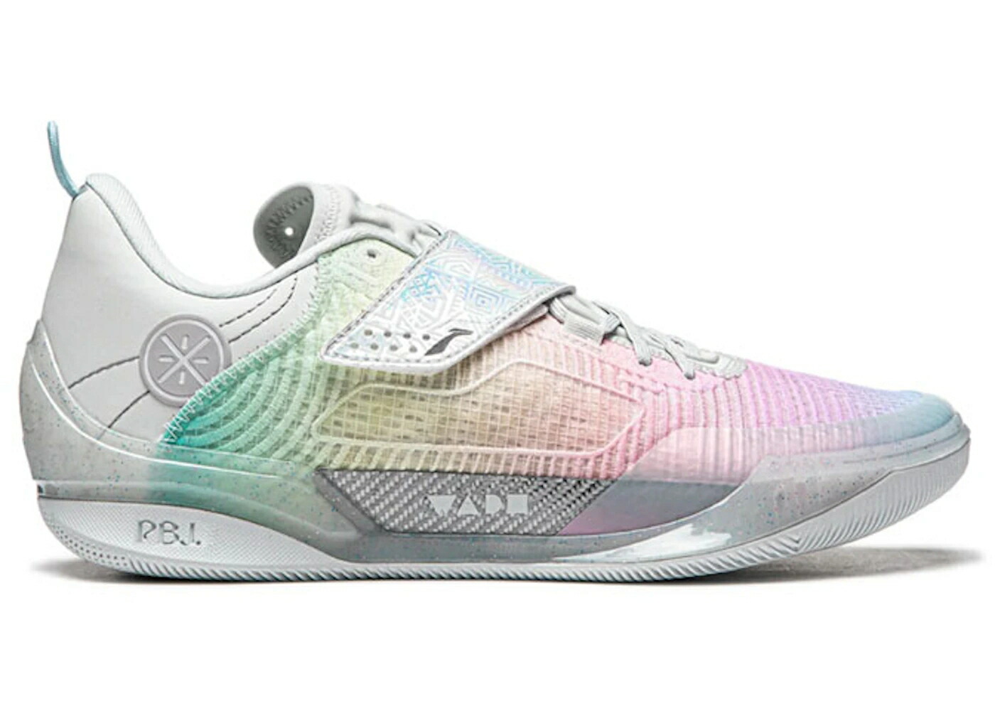 リーニン ウェイド ウルトラ 薄墨色 薄墨色 スニーカー メンズ LI-NING WAY OF WADE 808 4 ULTRA SHINING / GREY MULTI COLOR