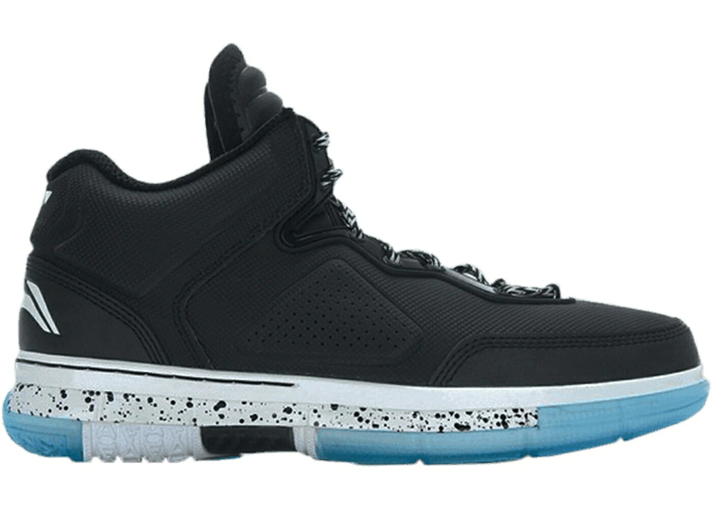 リーニン ウェイド チーム 黒色 ブラック 白色 ホワイト スニーカー メンズ LI-NING WAY OF WADE 1 TEAM NO SLEEP / BLACK WHITE