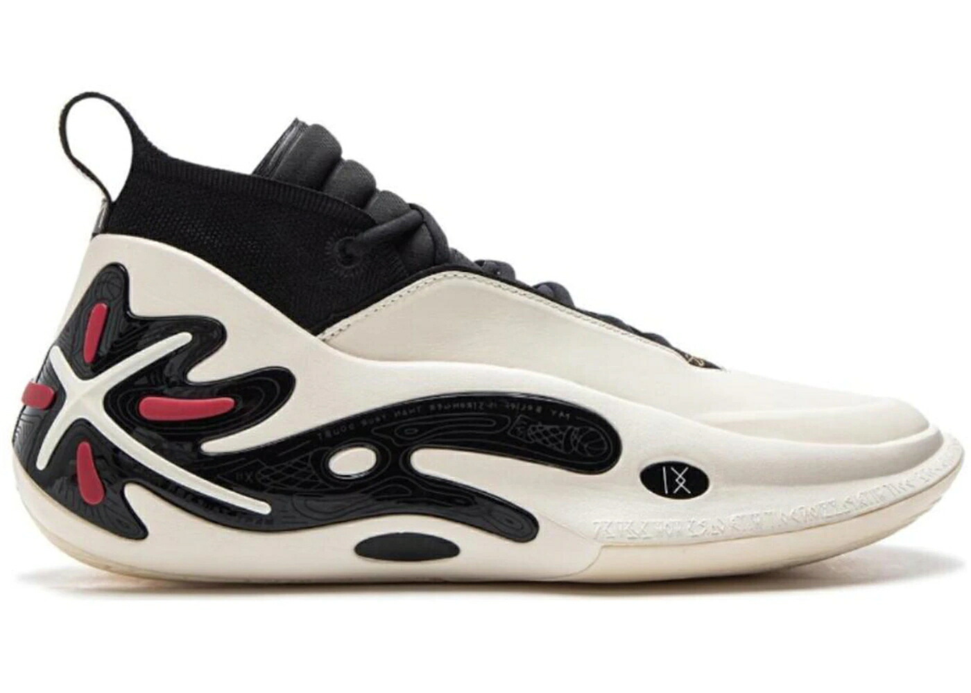 リーニン ウェイド 白いこと 白いこと 黒いこと 黒いこと 赤 赤いこと スニーカー メンズ LI-NING WAY OF WADE 11 305 / WHITE BLACK RED