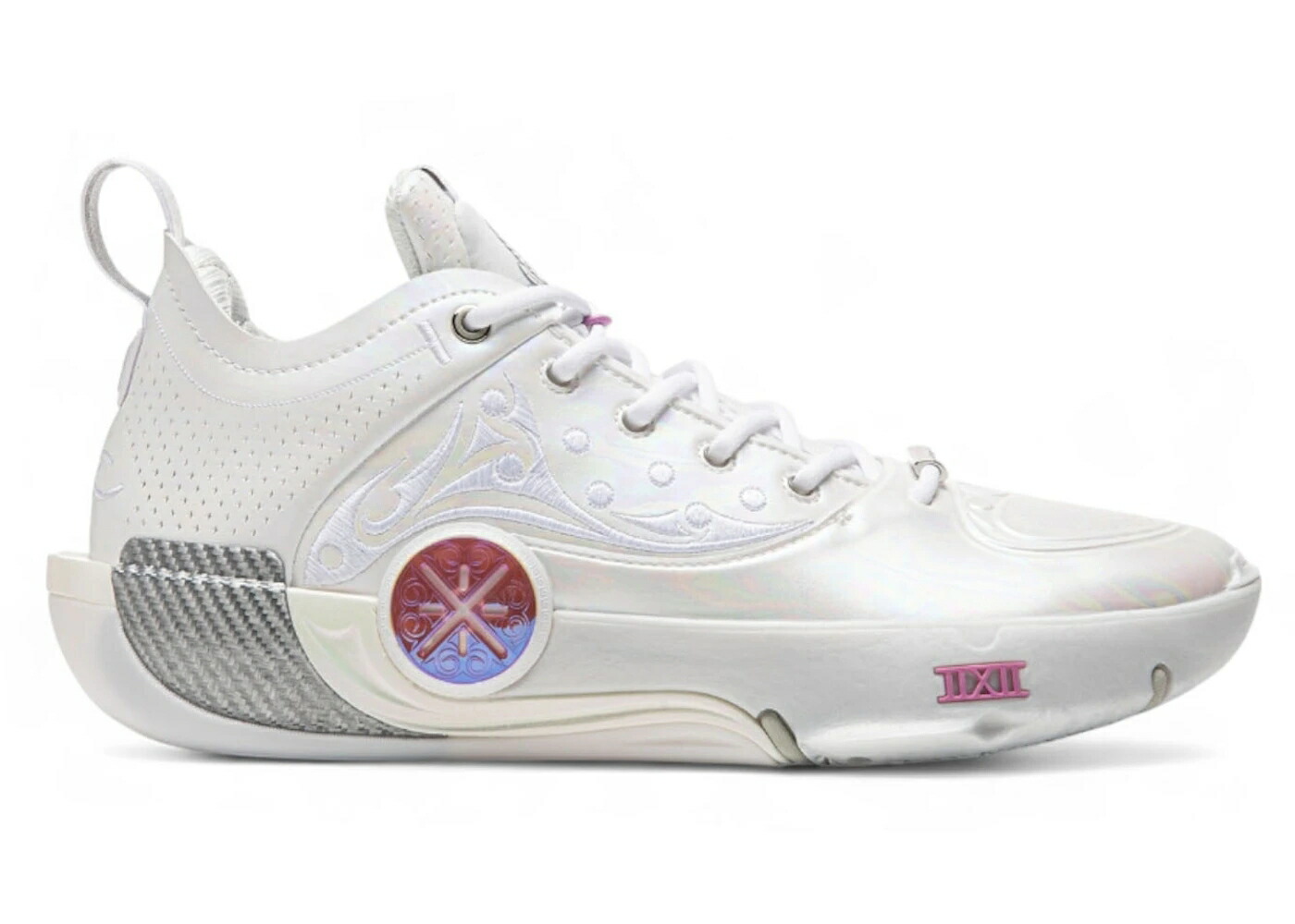 リーニン ウェイド 白いこと 白いこと スニーカー メンズ LI-NING WAY OF WADE 12 LUX STATUE / WHITE