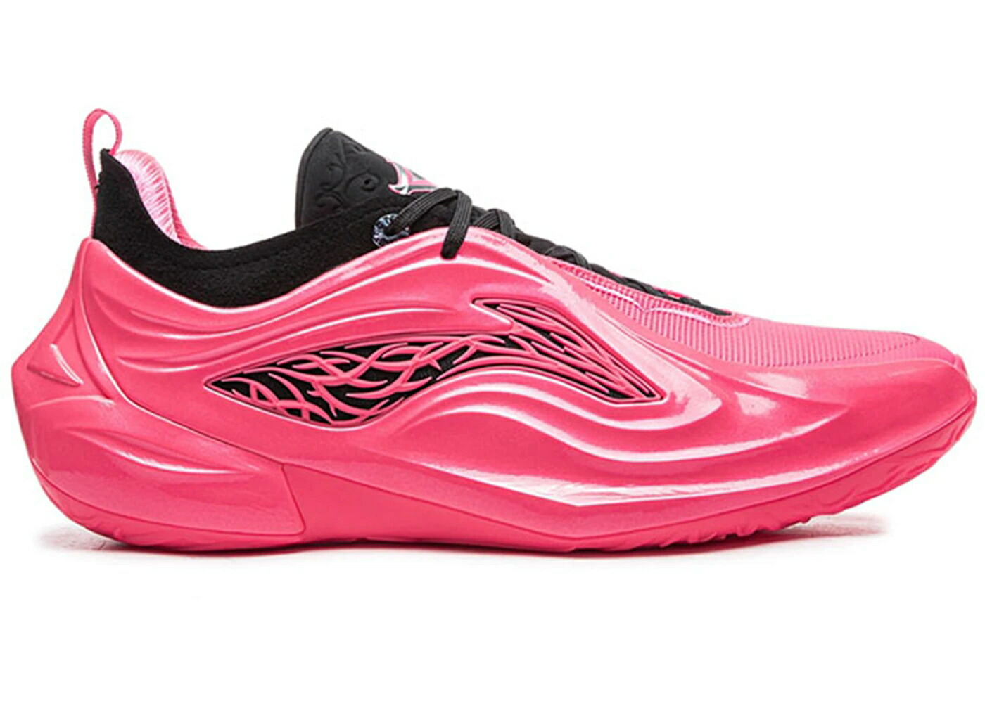 リーニン 黒いこと 黒いこと サクラ色 スニーカー メンズ LI-NING JIMMY BULTER JB4 BLACK PINK / PINK BLACK