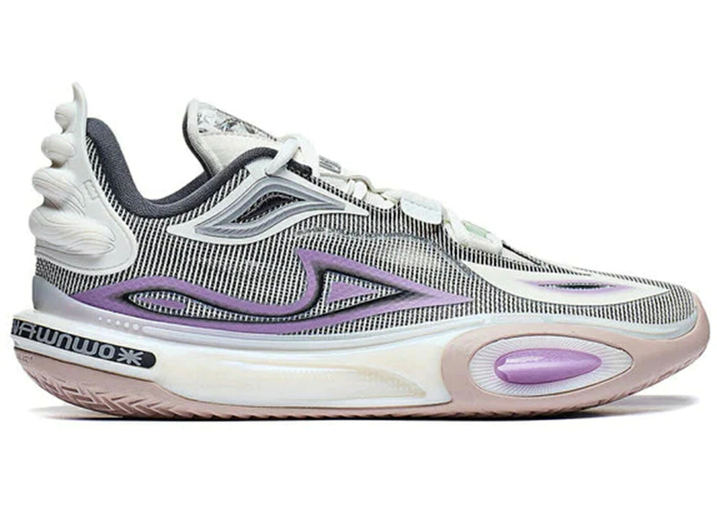 リーニン ウェイド シティ 薄墨色 薄墨色 紫 パープル 黒いこと 黒いこと スニーカー メンズ LI-NING WADE ALL CITY 11 V2 DREAMER / GREY PURPLE BLACK