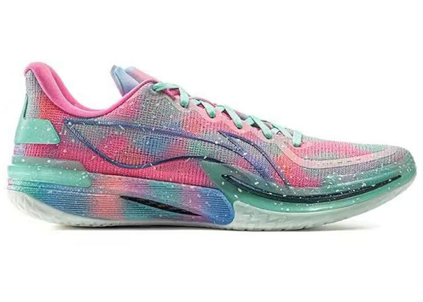リーニン 全ての存在 スニーカー メンズ LI-NING GAMMA 1 SWEET UNIVERSE / FLUORESCENT DIGITAL POWDER