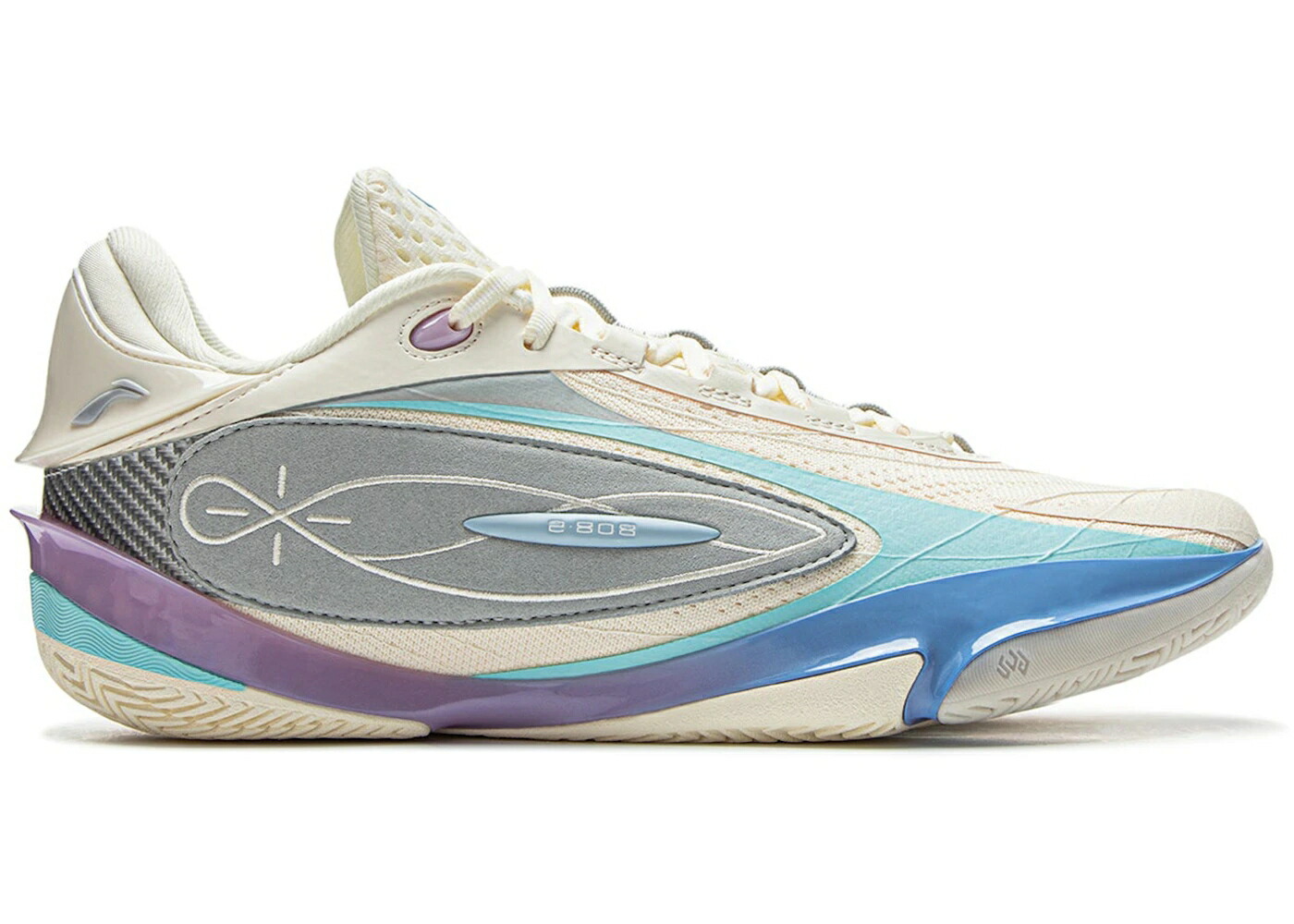 リーニン ウェイド ウルトラ 白いこと 白いこと 紫 パープル 青味 青み スニーカー メンズ LI-NING WAY OF WADE 808 5 ULTRA COTTON CANDY / WHITE PURPLE BLUE