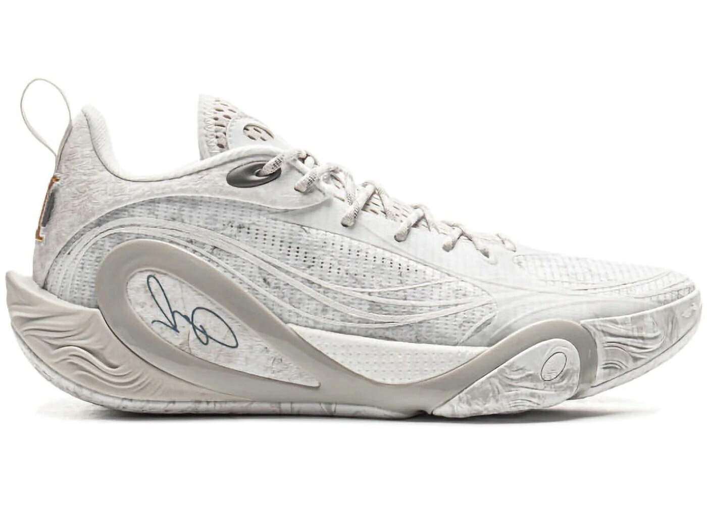 リーニン ウェイド ラッセル ルーナー ルナー 白いこと 白いこと D\u0027ANGELO スニーカー メンズ LI-NING WAY OF WADE RUSSELL DLO 1 LUNAR ROCK / LUNAR ROCK WHITE