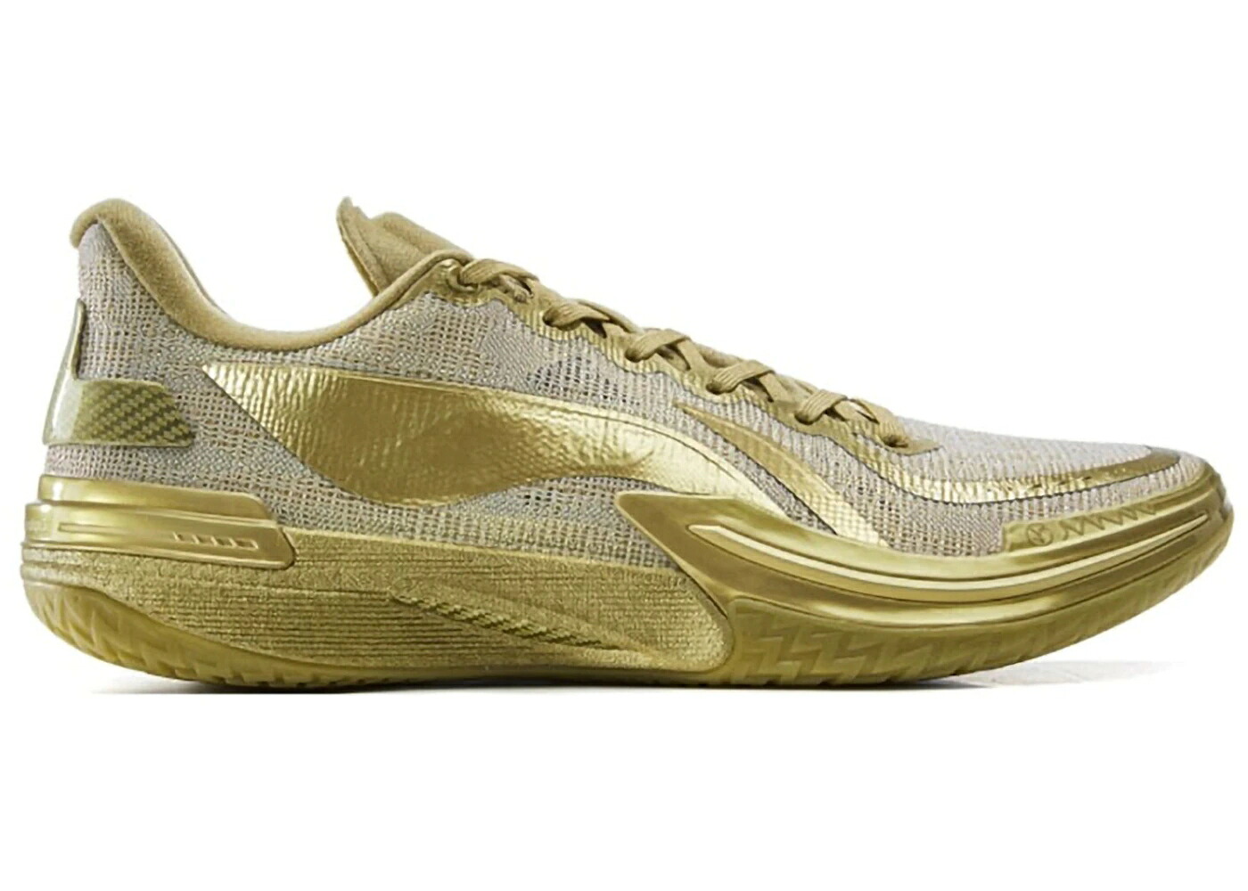 リーニン ゴールド スニーカー メンズ LI-NING GAMMA 1 GOLD / GOLD GOLD