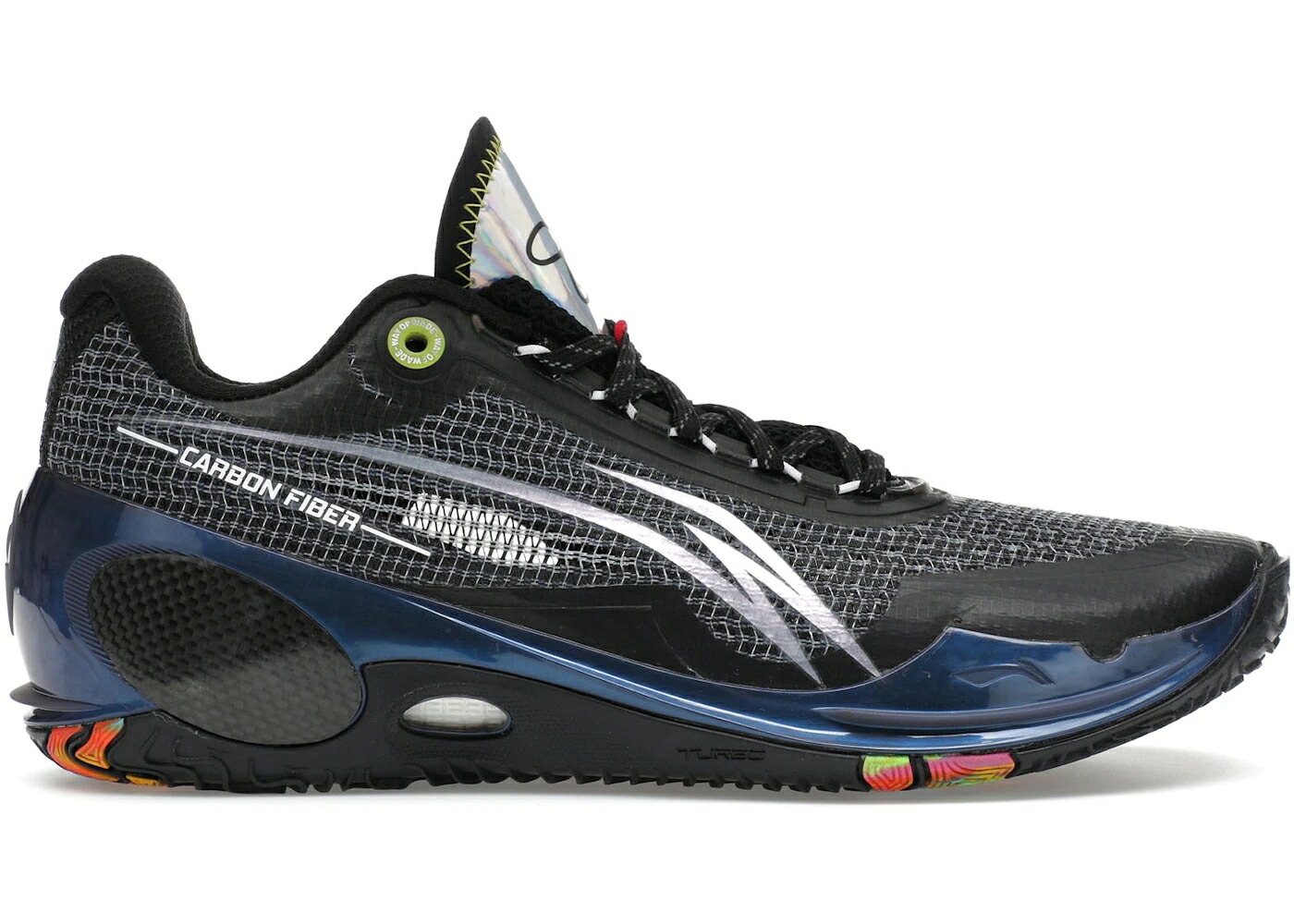 リーニン ウェイド ウルトラ 黒色 ブラック スニーカー メンズ LI-NING WAY OF WADE 808 3 ULTRA NIGHTLIGHT / BLACK BLACK MULTI|スニケス