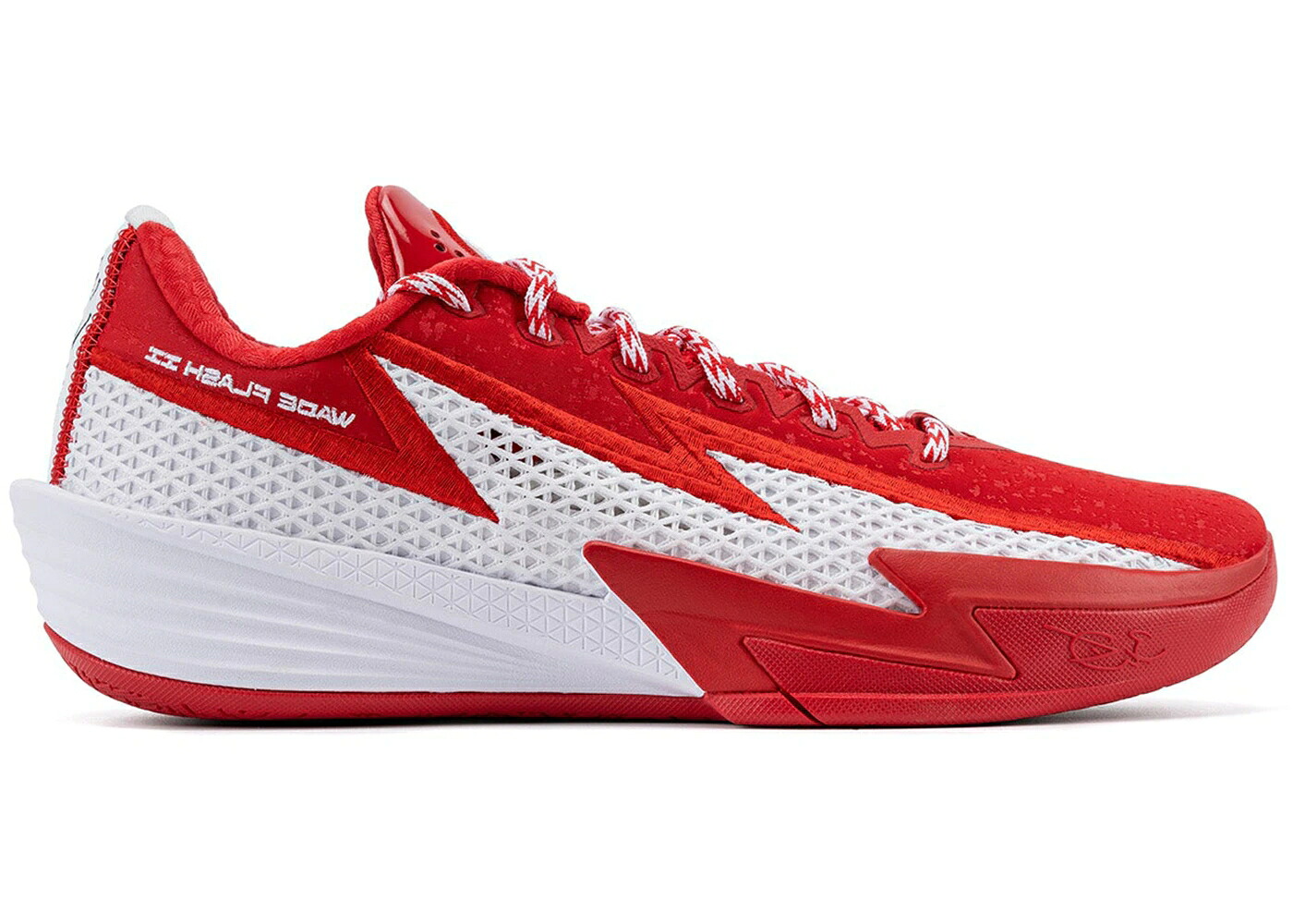 リーニン ウェイド 赤 レッド 白色 ホワイト スニーカー メンズ LI-NING WAY OF WADE FLASH 2 OVERTOWN / RED WHITE