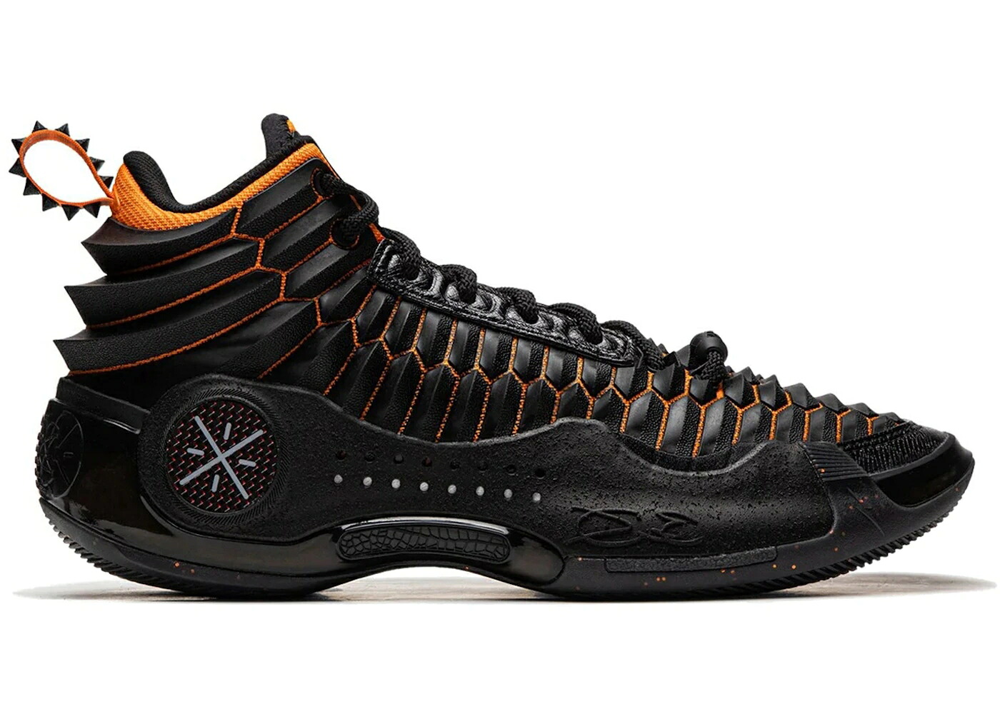 リーニン ウェイド 黒いこと 黒いこと 火竜 スニーカー メンズ LI-NING WAY OF WADE 10 BLACK DRAGON /