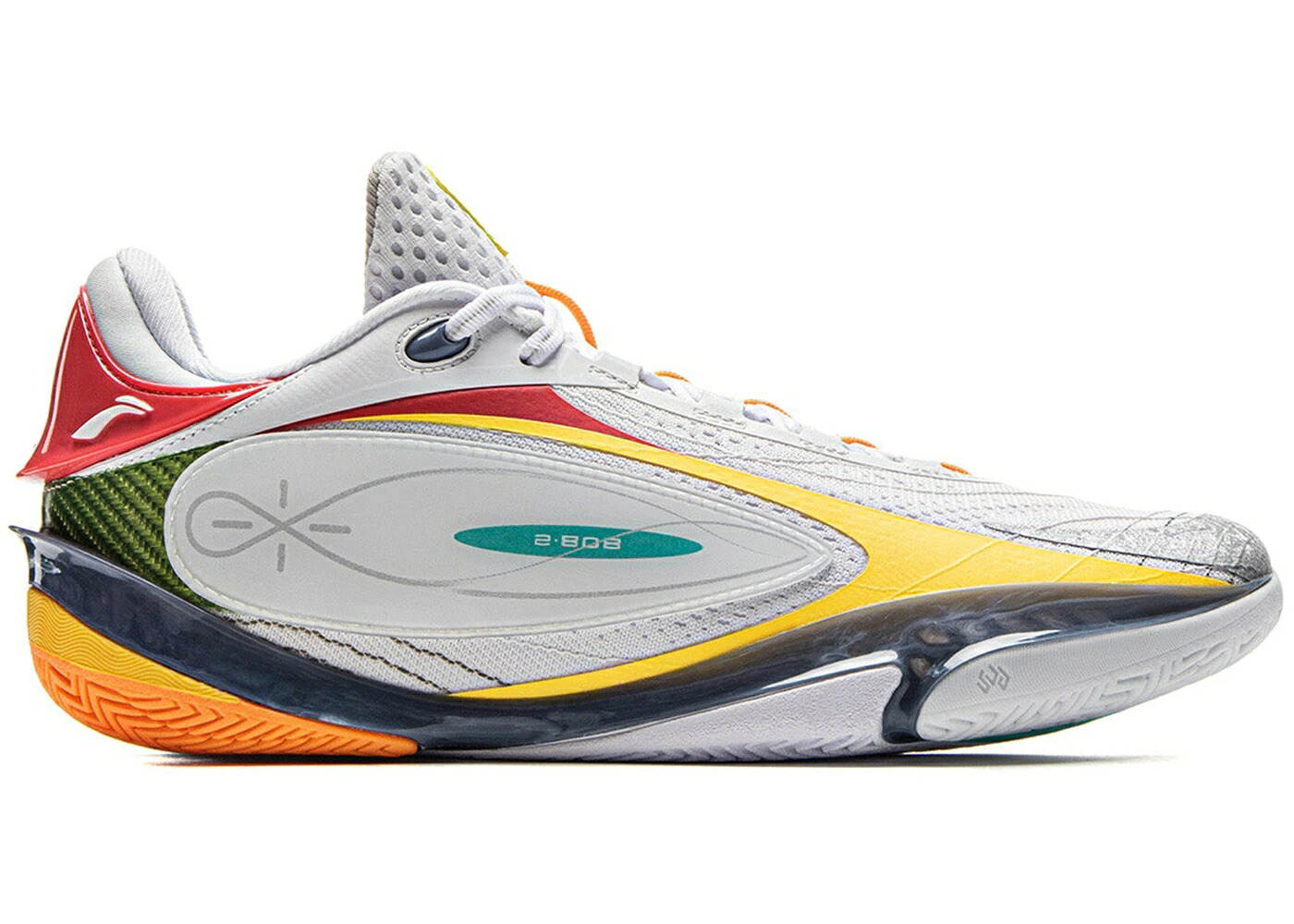 リーニン ウェイド ウルトラ エナジー 灰色 グレー 赤 レッド 黄色 イエロー スニーカー メンズ LI-NING WADE 808 5 ULTRA ENERGY DRINK / GREY RED YELLOW|スニケス