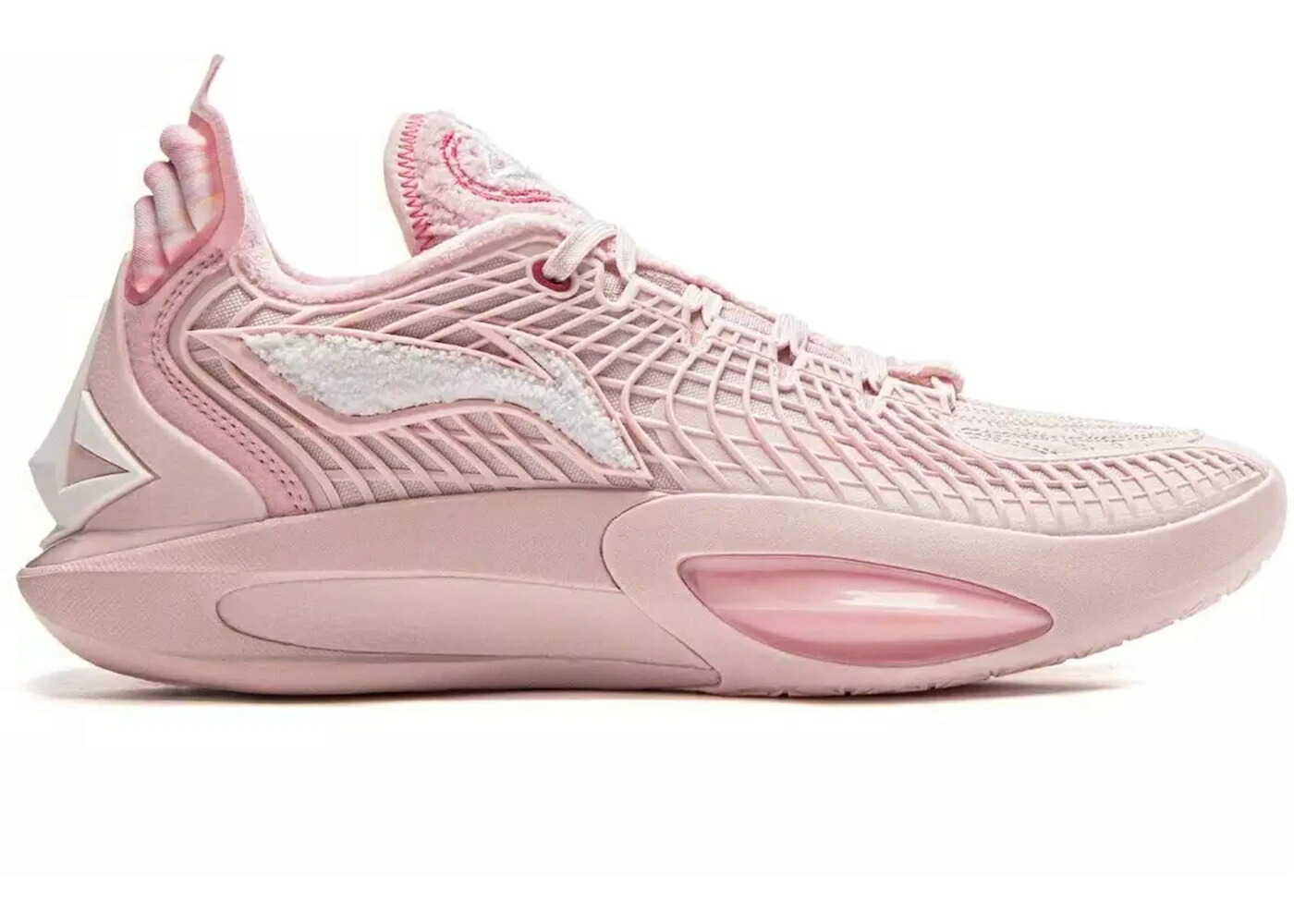 リーニン サクラ色 白いこと 白いこと スニーカー メンズ LI-NING JIMMY BULTER JB3 CARE / PINK WHITE