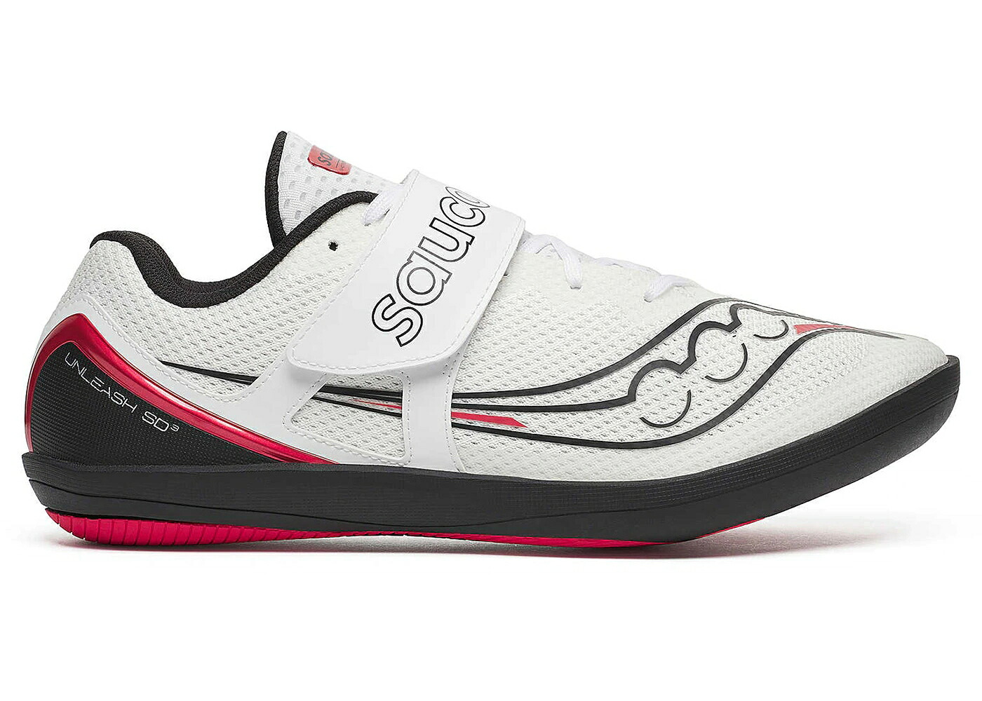 サッカニー 白いこと 白いこと 黒いこと 黒いこと 赤 赤いこと スニーカー メンズ SAUCONY UNLEASH SD 3 WHITE BLACK RED / WHITE BLACK