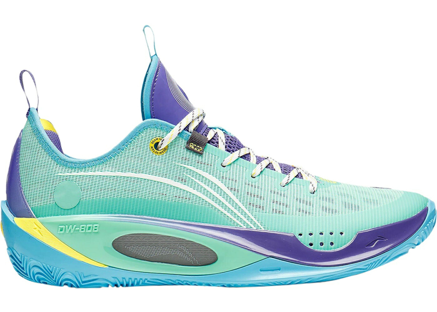 リーニン ウェイド 紫 パープル 黄色 イエロー スニーカー メンズ LI-NING WADE 808 2 COLD BLOOD / TURQUOISE PURPLE YELLOW 33,735円
