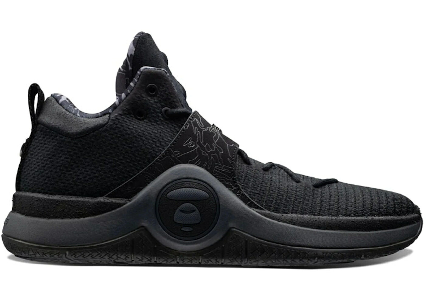 リーニン ウェイド 黒いこと 黒いこと スニーカー メンズ LI-NING WAY OF WADE 6 AAPE BY A BATHING APE / BLACK