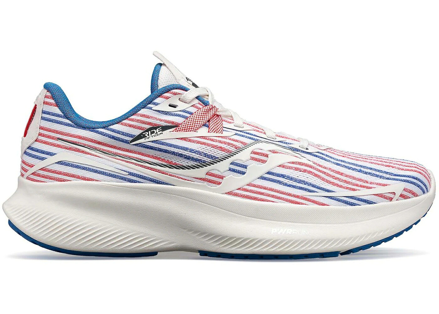 サッカニー 白色 ホワイト 赤 レッド 青色 ブルー スニーカー メンズ SAUCONY RIDE 15 BANNER PACK / WHITE RED BLUE