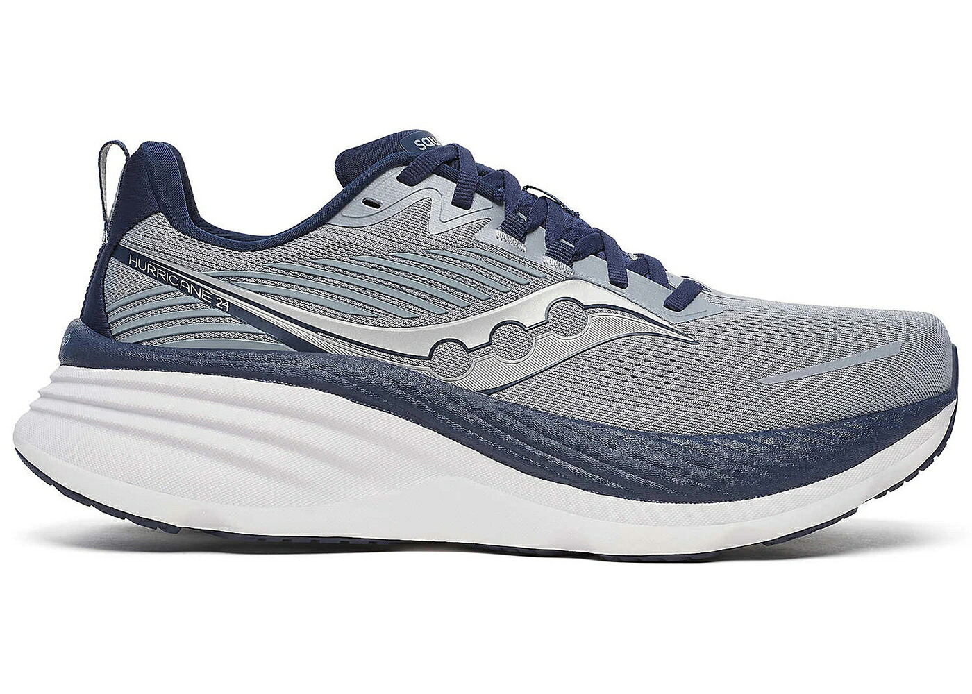 サッカニー ハリケーン 紺色 ネイビー スニーカー メンズ SAUCONY HURRICANE 24 FLINT NAVY / FLINT NAVY