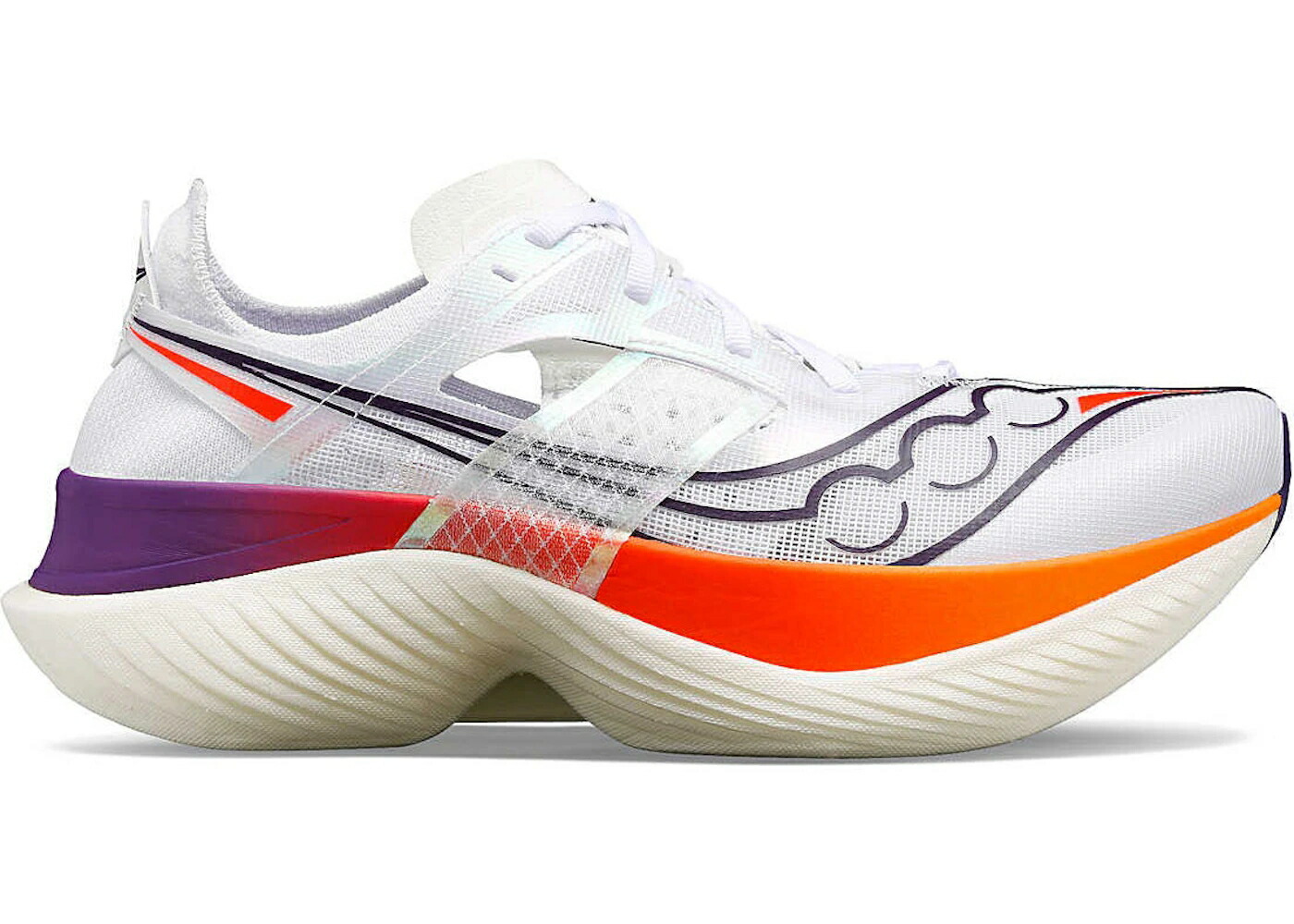 サッカニー エリート 白いこと 白いこと スニーカー メンズ SAUCONY ENDORPHIN ELITE WHITE VIZIRED / WHITE VIZIRED