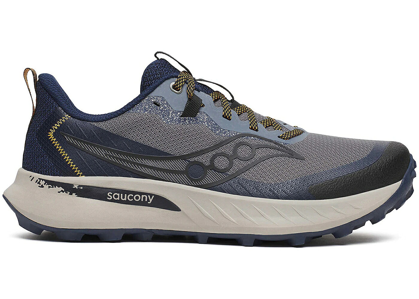 サッカニー 紺色 米国海軍 スニーカー メンズ SAUCONY PEREGRINE 15 CINDER NAVY / CINDER NAVY