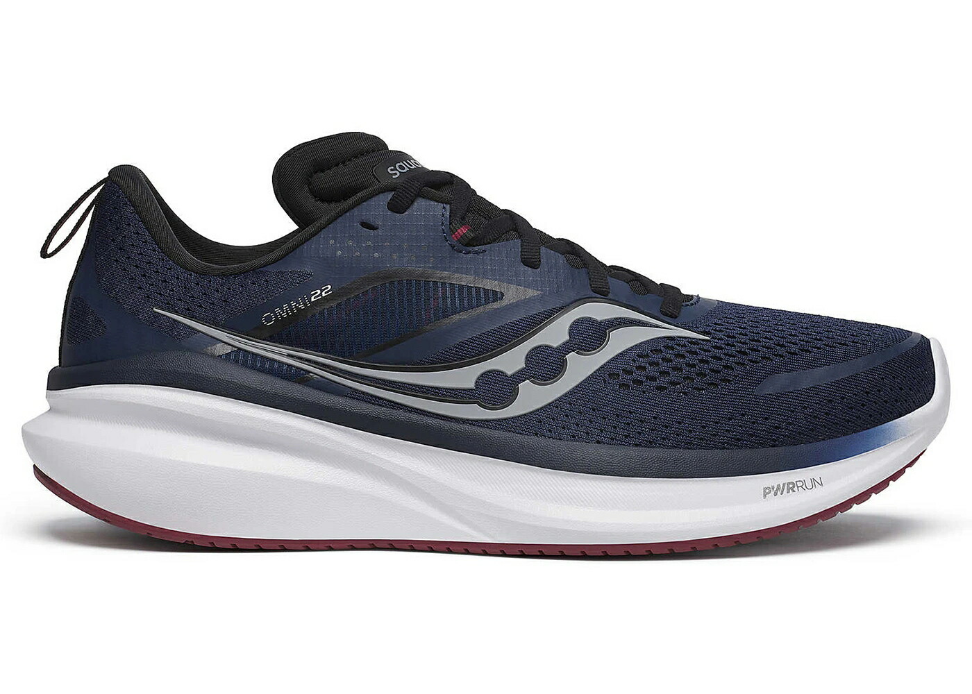 サッカニー 紺色 ネイビー スニーカー メンズ SAUCONY OMNI 22 NAVY CURRANT / NAVY CURRANT