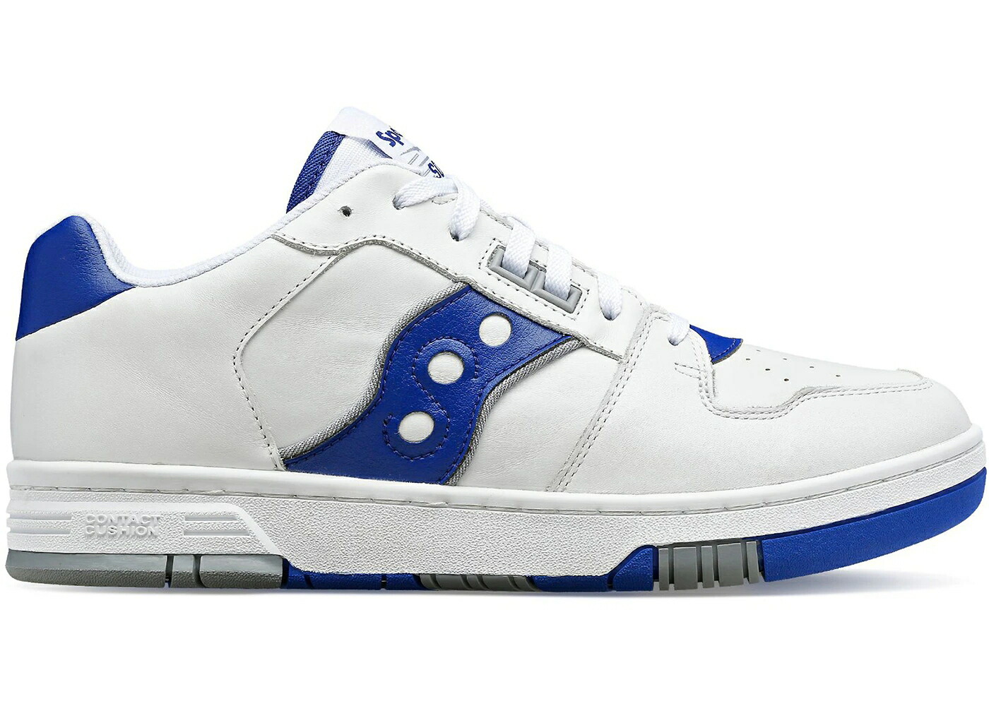 サッカニー 白色 ホワイト スニーカー メンズ SAUCONY SPOT-BILT SONIC LOW WHITE ROYAL / WHITE ROYAL