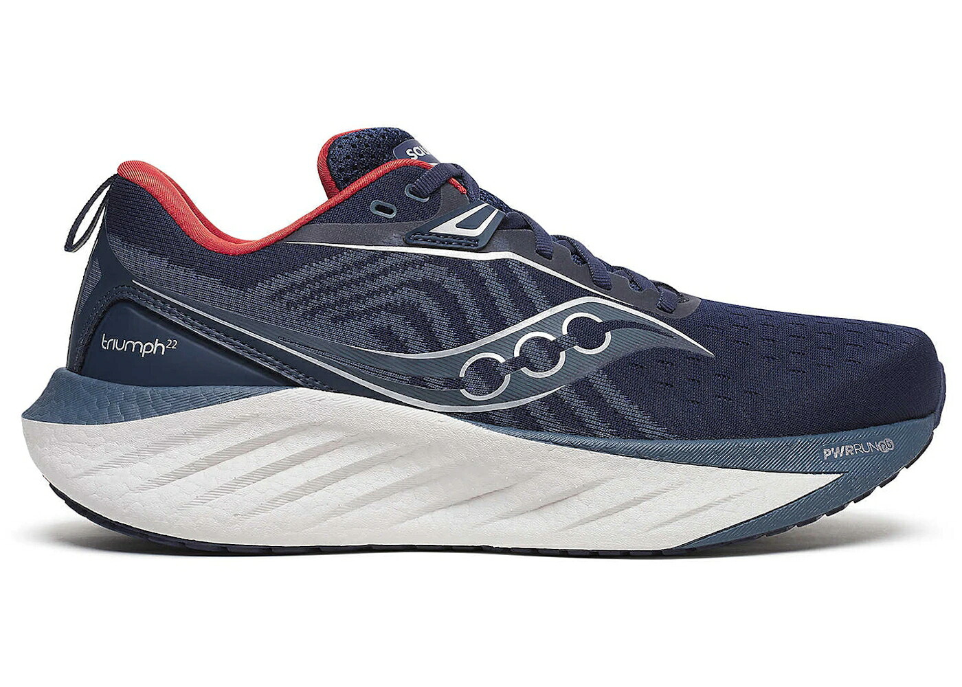 サッカニー 紺色 米国海軍 スニーカー メンズ SAUCONY TRIUMPH 22 NAVY DUSK / NAVY DUSK