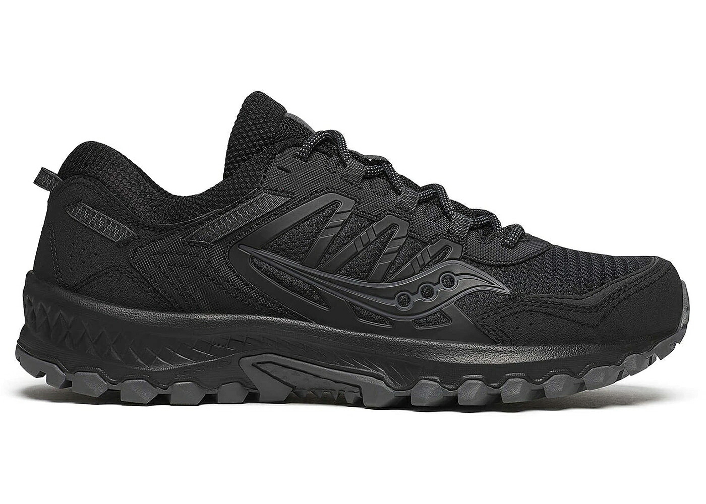 サッカニー 黒いこと 黒いこと スニーカー メンズ SAUCONY GRID PEAK TRIPLE BLACK /