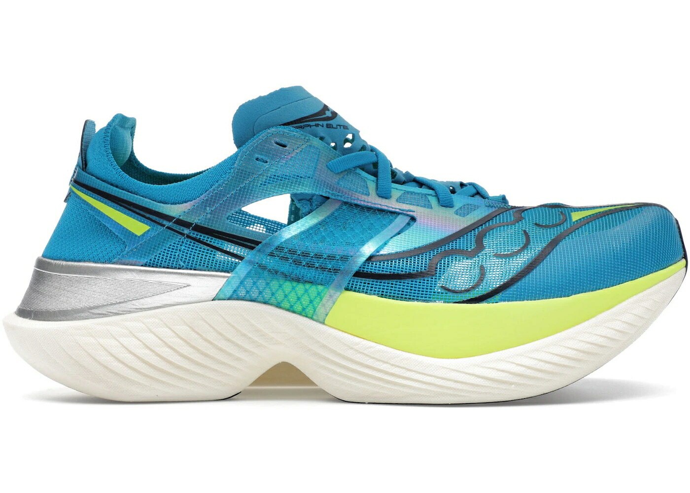 サッカニー エリート スニーカー メンズ SAUCONY ENDORPHIN ELITE VIZIBLUE CITRON / VIZIBLUE CITRON