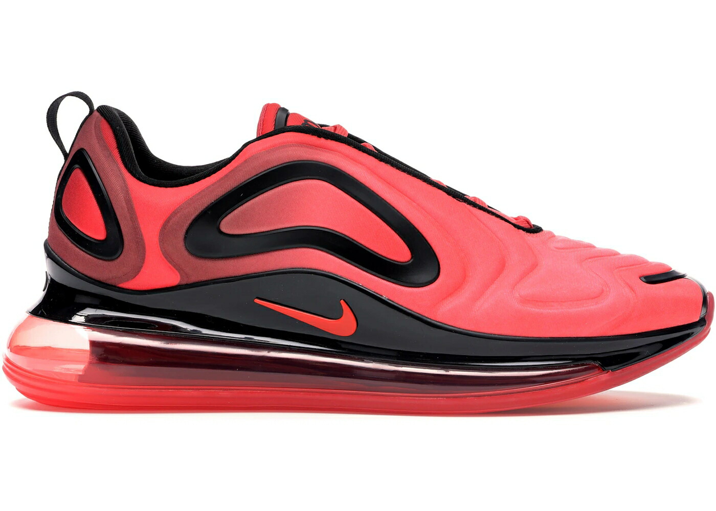 ナイキ マックス 赤 赤いこと 黒いこと 黒いこと クリムゾン エア湖マックス スニーカー メンズ NIKE AIR MAX 720 UNIVERSITY RED BLACK / BRIGHT CRIMSON BLACK EMBER GLOW