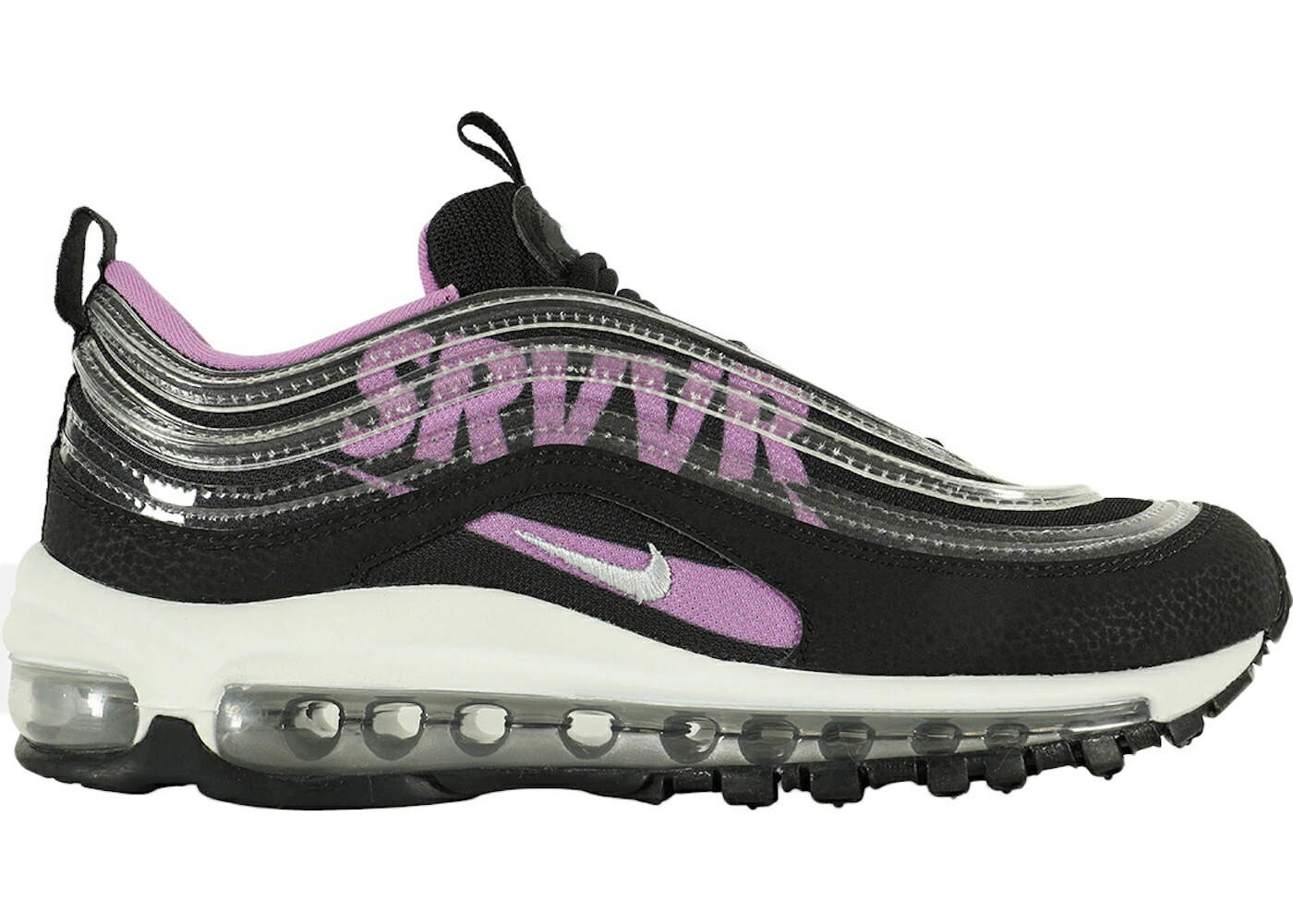ナイキ マックス 黒色 ブラック 銀色 シルバー エアマックス WOMEN'S スニーカー レディース NIKE AIR MAX 97 DOERNBECHER (2018) (WOMEN'S) / BLACK METALLIC SILVER FUCHSIA