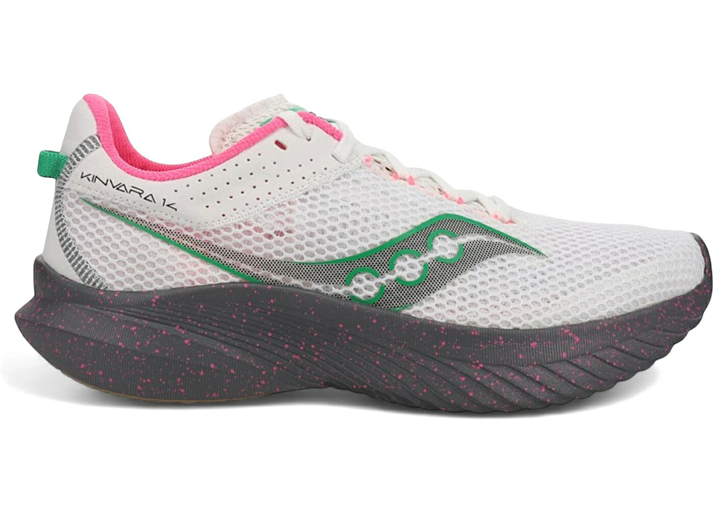 サッカニー 白いこと 白いこと WOMEN\u0027S スニーカー レディース SAUCONY KINVARA 14 WHITE SPRIG GRAVEL (WOMEN\u0027S) / WHITE GRAVEL