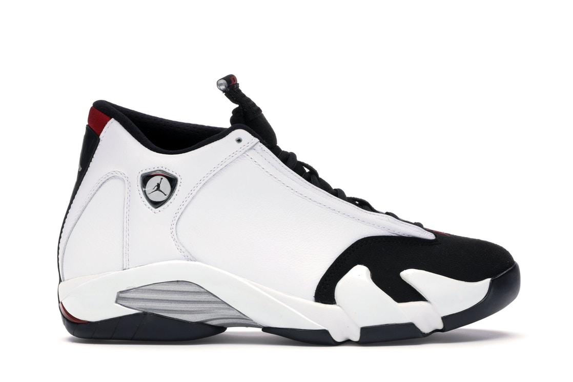 楽天市場 ナイキ ジョーダン Jordan 黒 ブラック スニーカー Black 14 Retro Toe 14 White Blackvarsity Redmetallic Silver メンズ スニケス