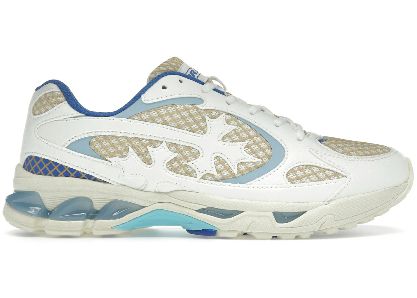 白色 ホワイト クリーム 青色 ブルー スニーカー メンズ BRAVEST STUDIOS BRAVEST STUDIOS KROSS KOUNTRY RUNNER WHITE CREAM BLUE / WHITE CREAM BLUE 38,220円