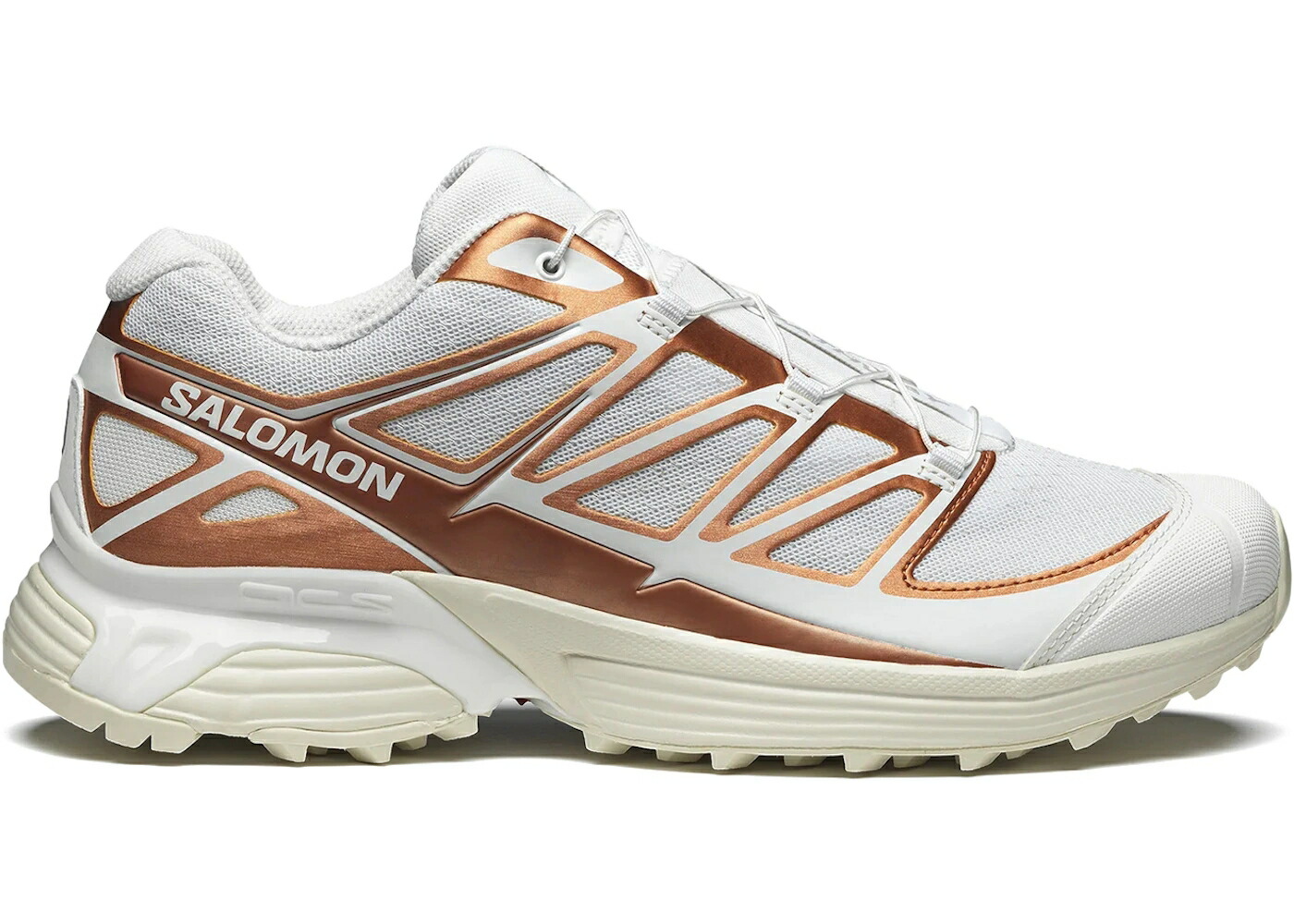 サロモン 白いこと 白いこと 銅色 コッパー スニーカー メンズ SALOMON XT-PATHWAY METALLIC WHITE COPPER / WHITE FOOTWEAR COPPER ALMOND