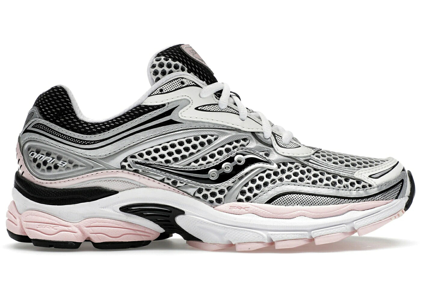 サッカニー しろがね色 しろがね色 サクラ色 スニーカー メンズ SAUCONY PROGRID OMNI 9 SILVER PINK / SILVER PINK