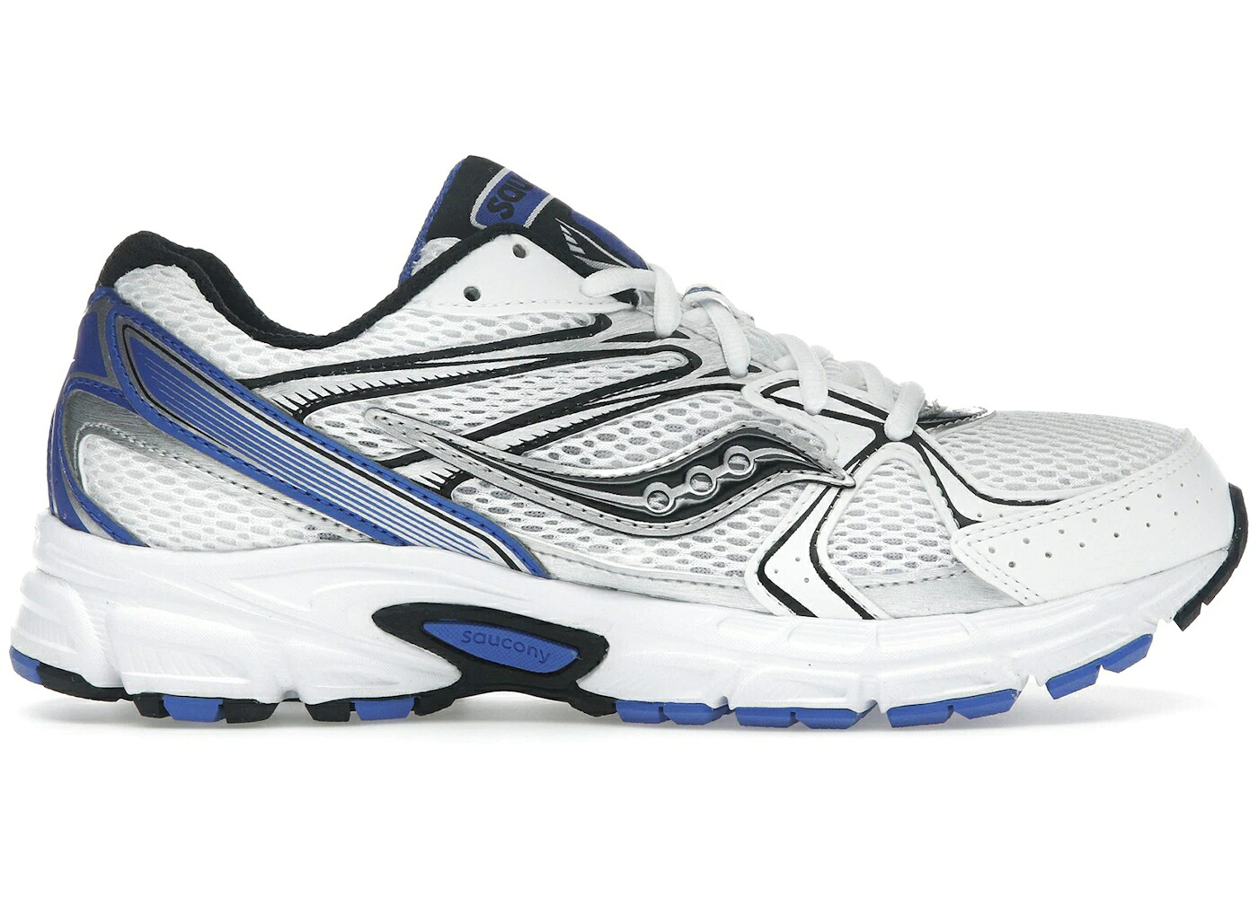 サッカニー 白いこと 白いこと 黒いこと 黒いこと スニーカー メンズ SAUCONY RIDE MILLENNIUM WHITE BLACK ROYAL / WHITE ROYAL 靴-スニーカー-メンズ靴