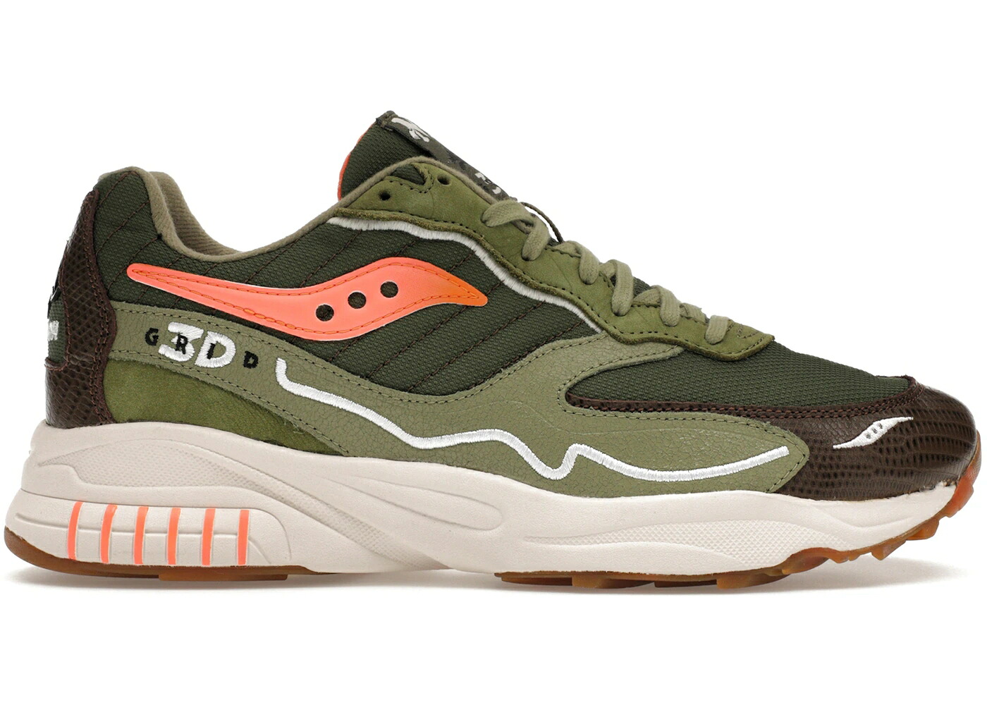 サッカニー ハリケイン スニーカー メンズ SAUCONY 3D GRID HURRICANE MAYBE TOMORROW TORTOISE /