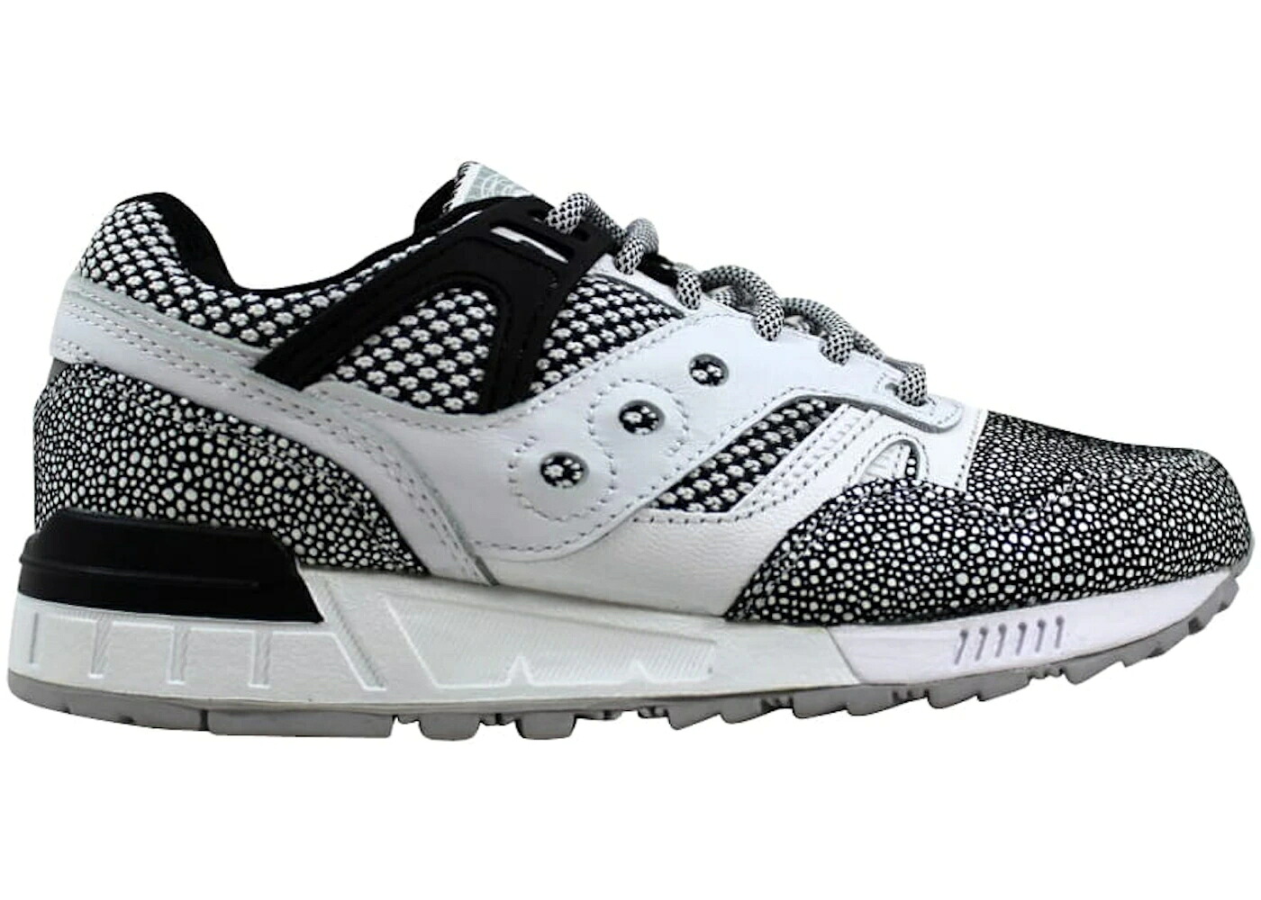 サッカニー 白色 ホワイト 灰色 グレー スニーカー メンズ SAUCONY GRID SD MD EEL / WHITE GREY